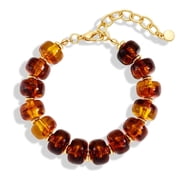 Beaded Bracelets for Women - Dainty Chunky Boho Summer Stone Beads, Fashion Trendy Beach Jewelry Gift