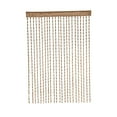 thumbnail image 1 of Beaded Curtain For Patio Door And Room Divider, 100X200Cm, Freely Cuttable, Easy To Hang With Multiple Methods, Enhances Hippie Style Ambiance, 1 of 6