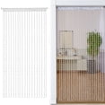thumbnail image 1 of Beaded Curtain Partition Cozival Beaded Curtain 100X200Cm, Bohemian Style Doorway Partition with Tassels, Decorative String Curtain for Patio, Room Divider, and Home Decor, Bohemian Room Divider, 1 of 6