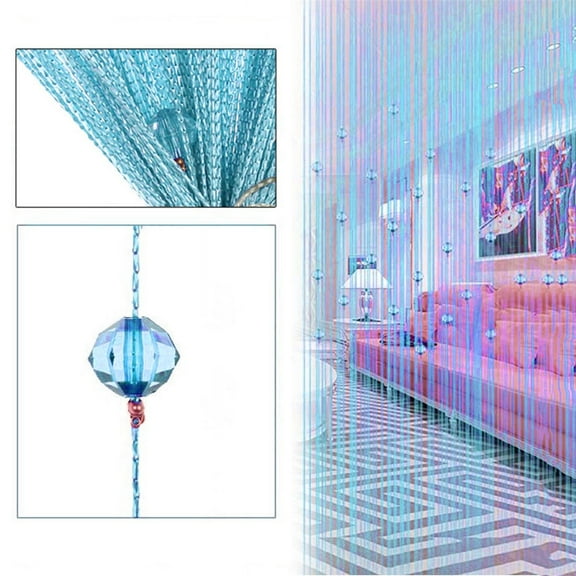 Beaded Curtains, Doorway Beads, Door Beads Curtains, Decorative Door String Curtain, Beads Wall Panel, Acrylic Hanging Door Beads String Curtains, Divider Beads Tassel Screen, 39.87x7874inch