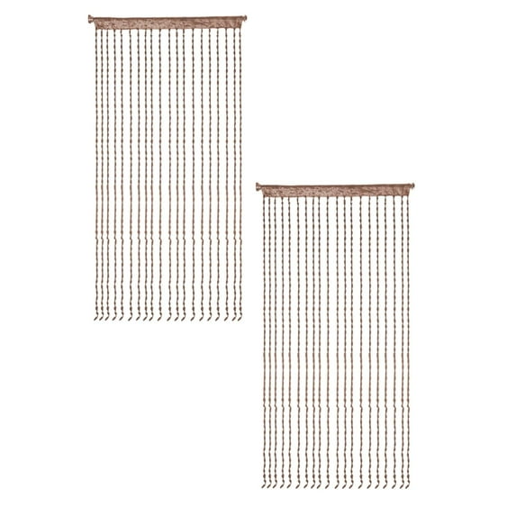 Beaded Door Curtain Cozival Beaded Door Curtain Partition - 100X200Cm Bohemian String Curtain for Patio, Room Divider & Window Decor, White Tassel Accent for Home & Events, Bohemian Room Divider