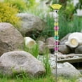 thumbnail image 1 of Beaded Dream Garden Wooden Stake, Colorful Potted Plant Decoration, Unique Fairy Garden Design, Great for Home, Garden, and Birthday Gifts, Ideal for Garden Lovers and Children, 1 of 2