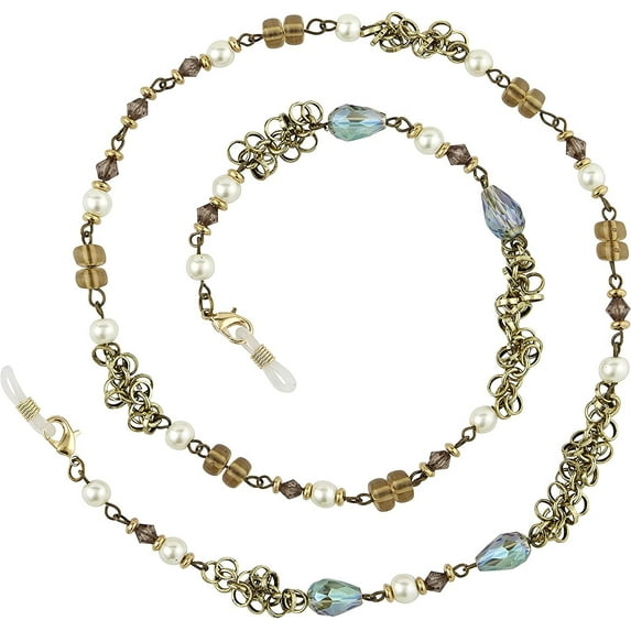 Beaded Eyeglass Chain Holder, Face Mask Lanyard Holder, Fashion Lanyard Necklace, Tiana