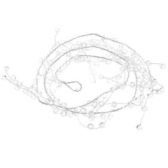 Beaded Garland Decor Large Jewel Ornaments Home Decoration Transparent