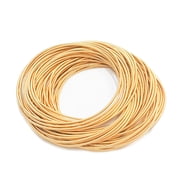 Beaded Gold-covered Spring Bracelet-a Set Simple and Inspiring Bohemian Style Simple Bracelets 50 Pieces for Women