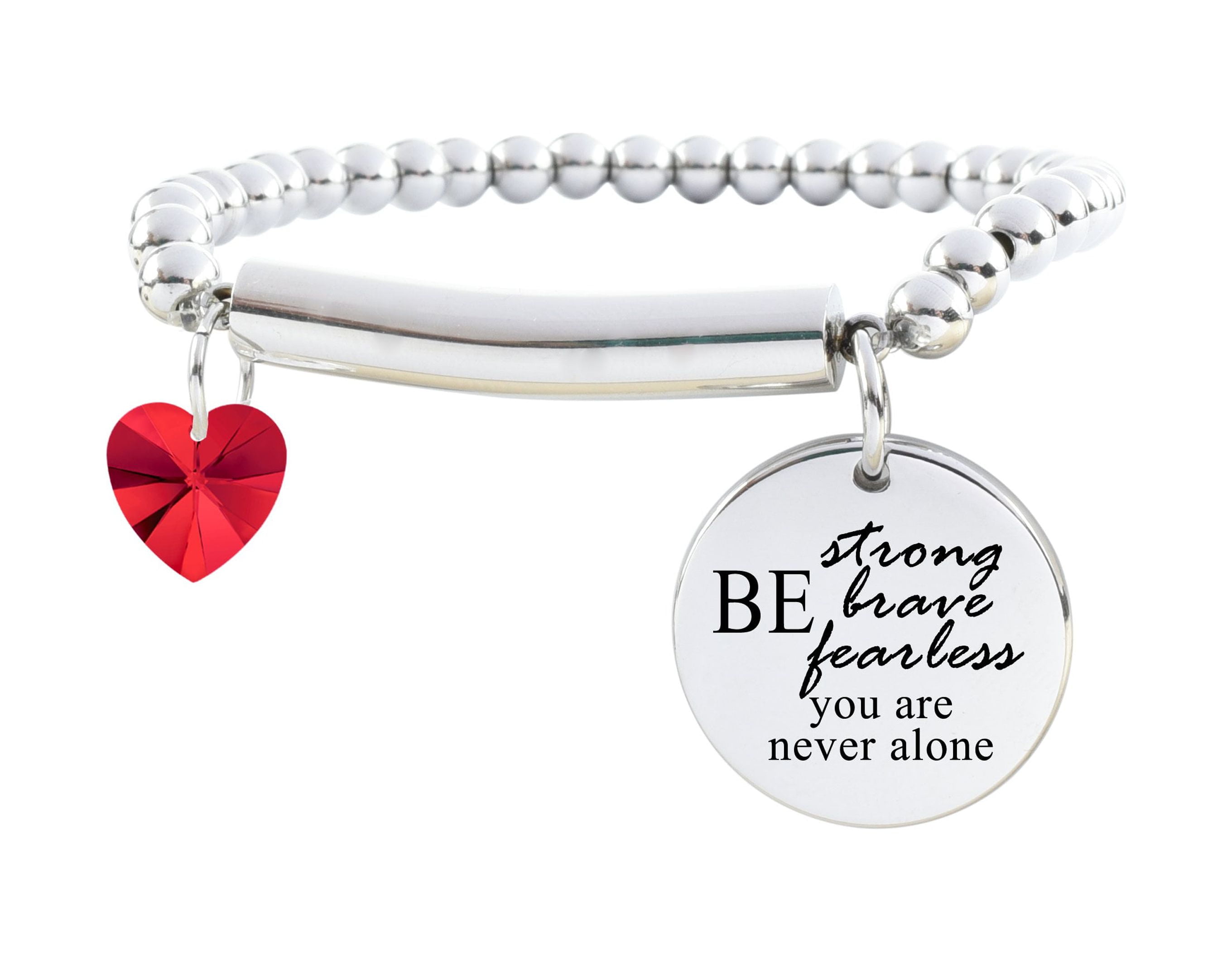 Joshua 1:9 Sterling Silver Bangle Bracelet | Be Strong and Courageous -  Clothed with Truth