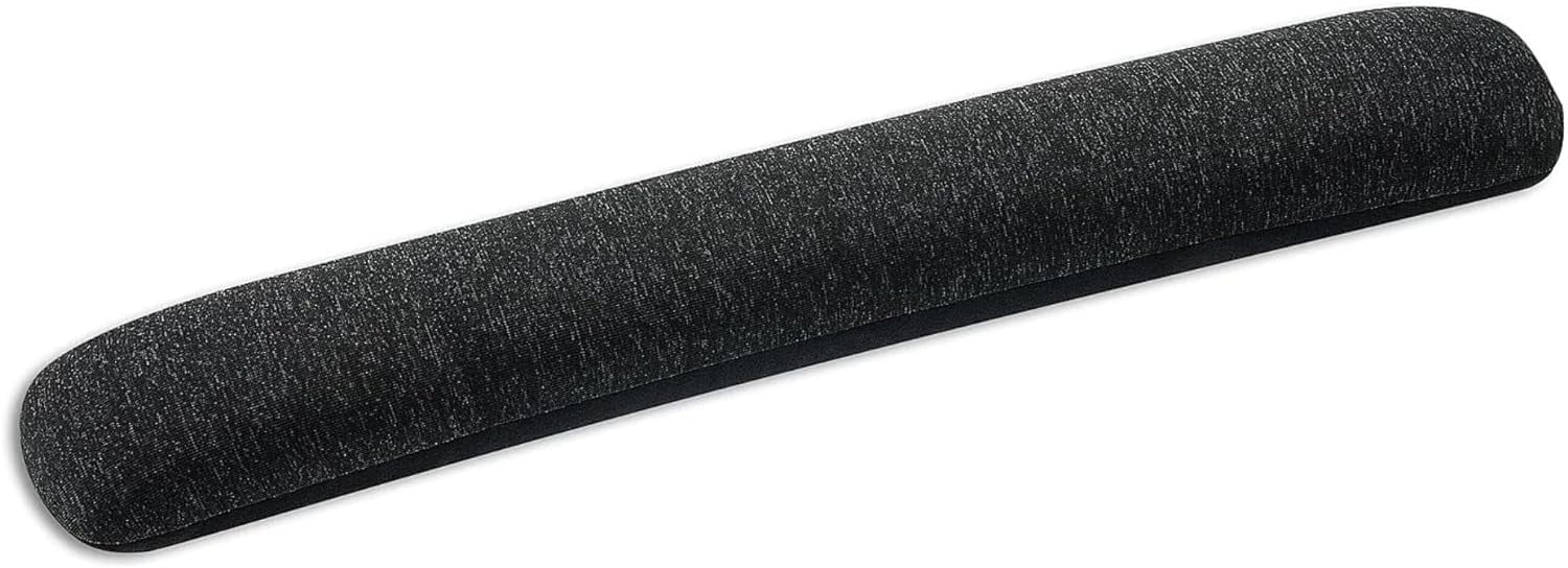 Beaded Keyboard Wrist Rest Pad, Black/Gray