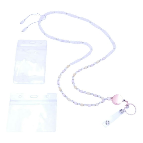 Beaded Lanyards Teacher Lanyards Beautiful Neck Strap ID Lanyard Badge Holder
