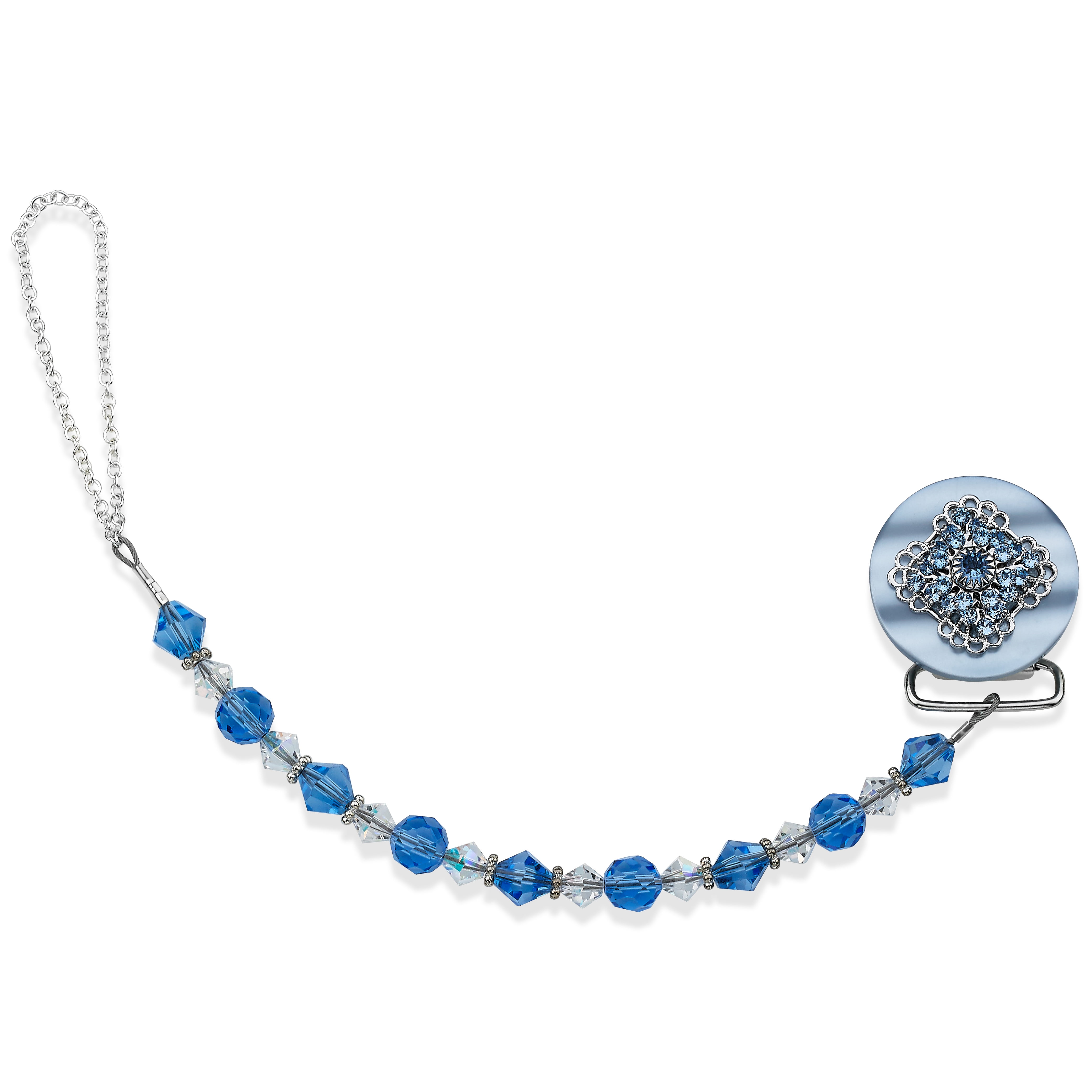 Beaded Luxury Pacifier Clip