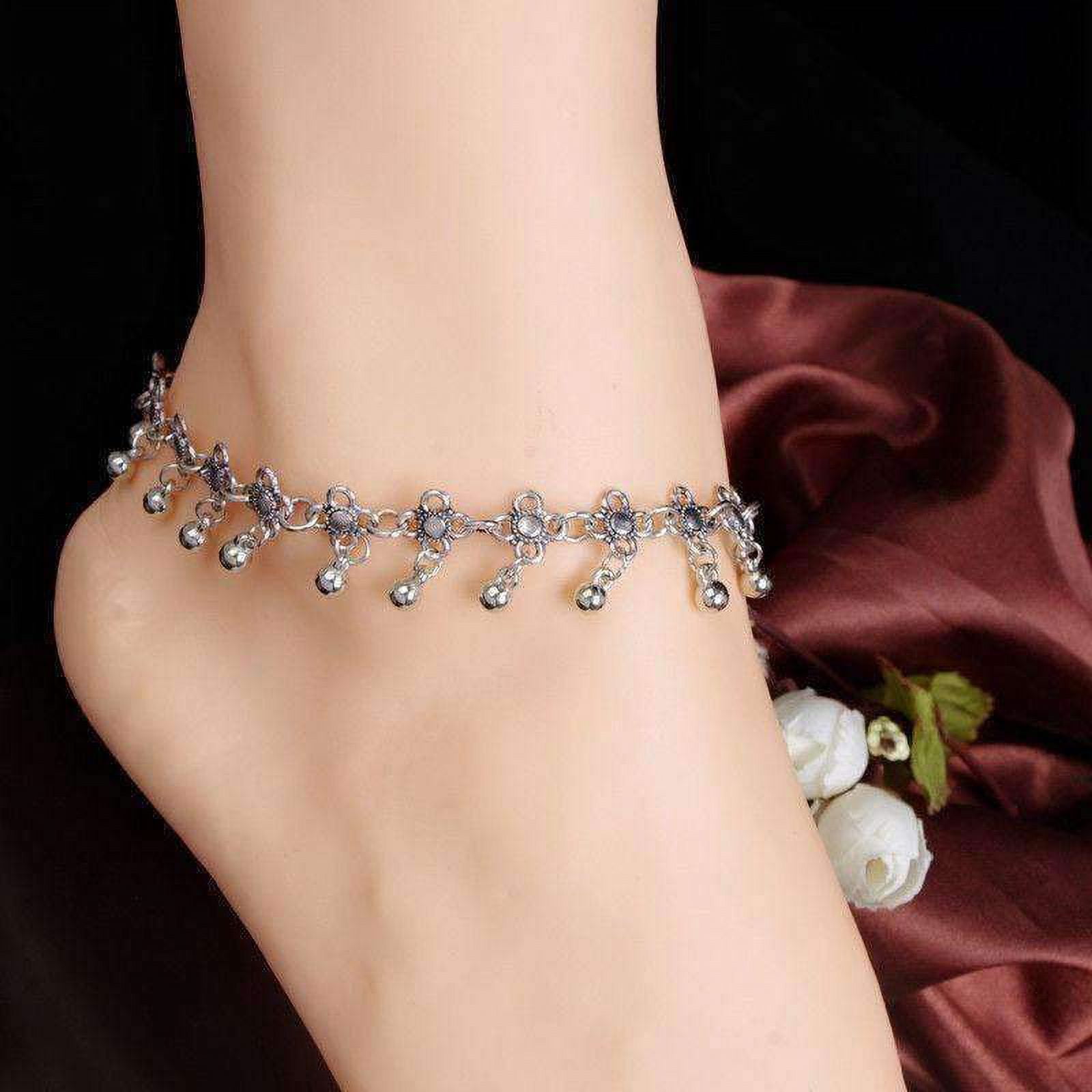 Silver Anklets Designs starting @ Rs. 510 -Shaya by CaratLane