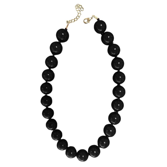 Beaded Necklace for Women, Statement Necklace Beads Choker Necklaces, Necklaces for Women, Bead Durable Waterproof Choker, Handmade Summer Jewelry for Beach