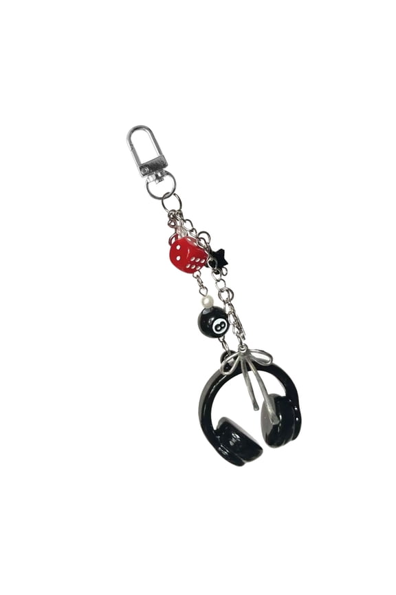 Beaded Phone Charm Earphone Lanyard Keychain Accessory Portable Jewelry Decoration Backpack Purse Charm