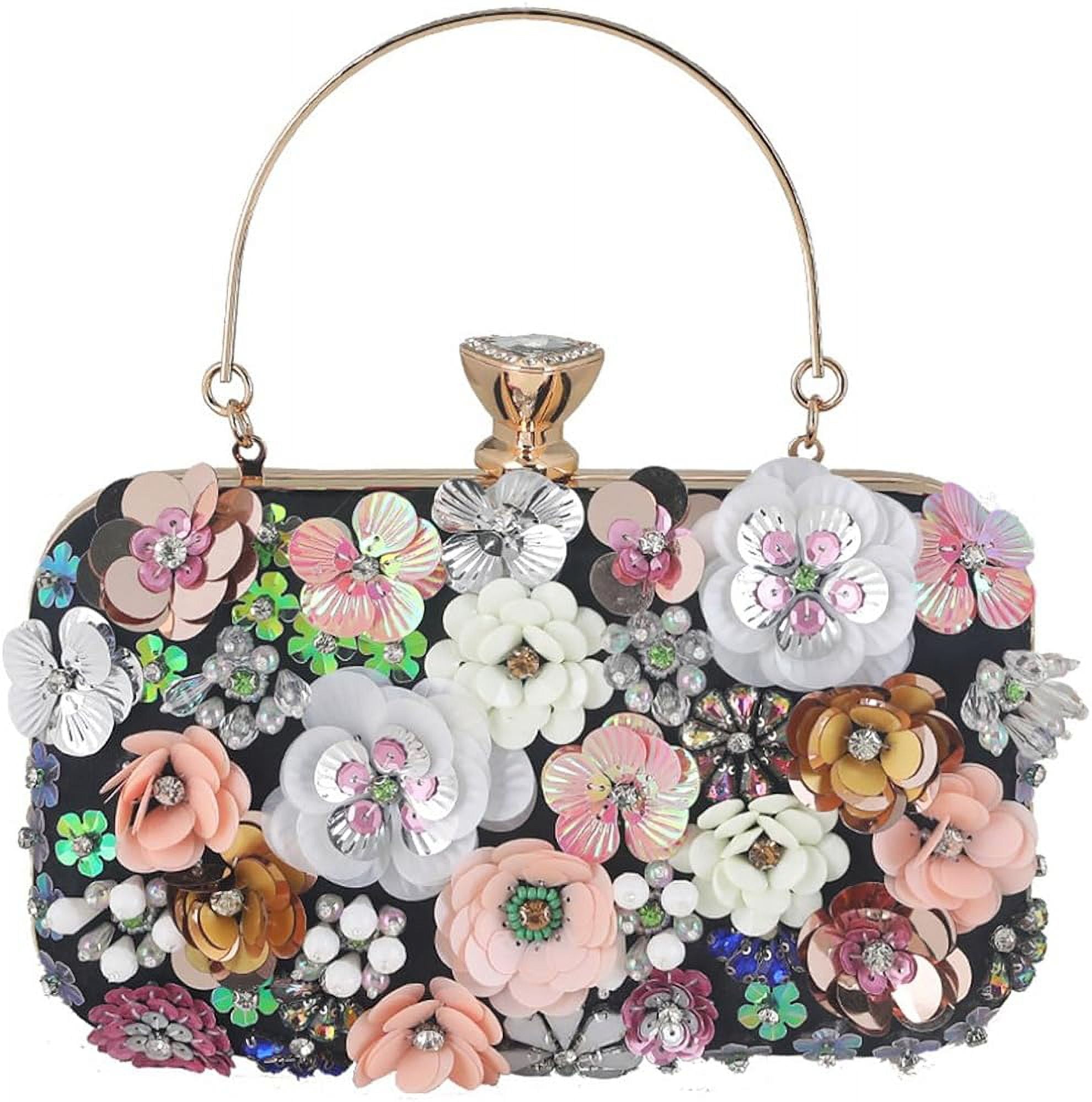 Flower clutch purse hotsell