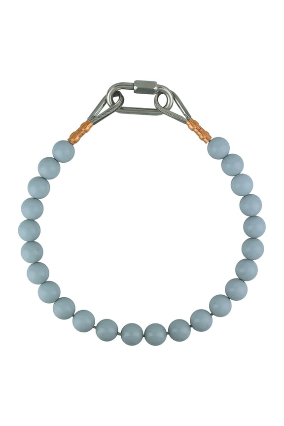 Beaded Retainer Ring - For 5in Butt Diameter Silver