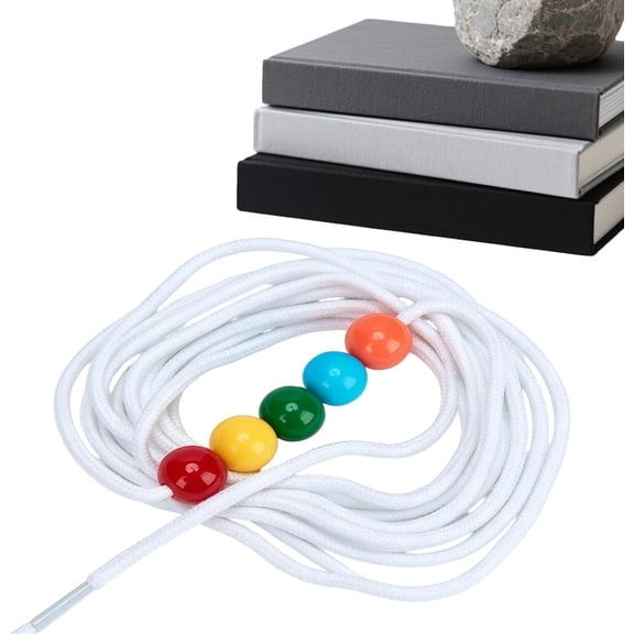 Beaded Rope Vision Training Tool, Eye Focus and Convergence Trainer for Home Office, Sports, and Daily Use