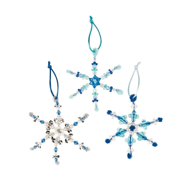 Buy Snowflake Craft Kit (Pack of 12) at S&S Worldwide