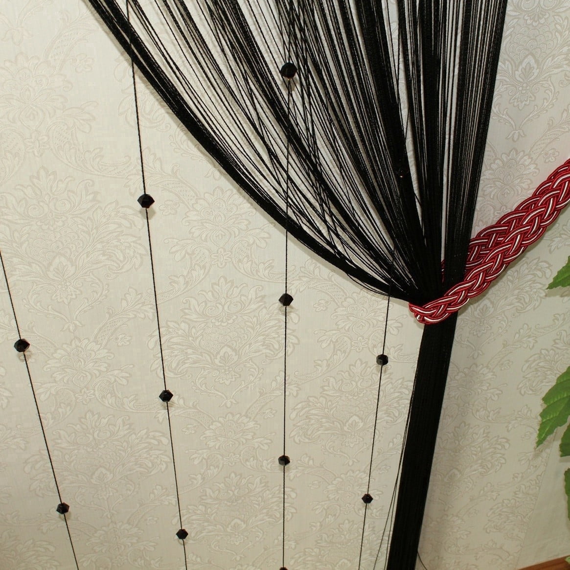 Beaded String Curtain Room Divider Window Door Curtain