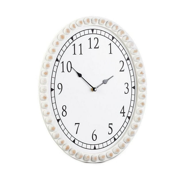 Beaded Wall Clocks Oval