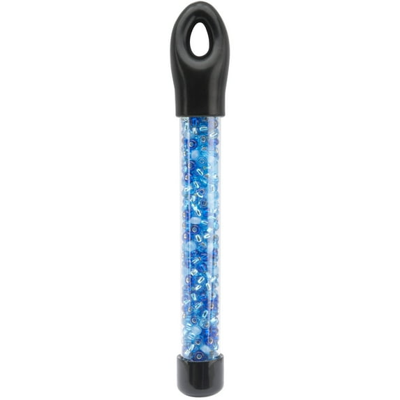 Beaders Paradise 488757 Glass Bead Tubes 24 Grams-6-0 Aqua Mix