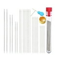 thumbnail image 1 of Beading Needles Set Big Eye Beading Needles Long Straight Beading Needles Kit, 1 of 12