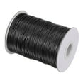 thumbnail image 1 of Beading Thread Bracelet Weave Bead Craft Cord 1mm 159M/Roll (173-Yards) Decorative String, Black, 1 of 7