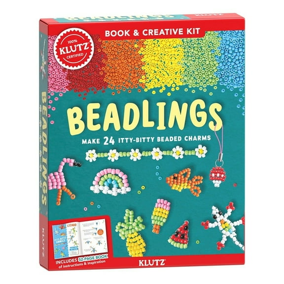 Beadlings: Make 24 Itty-Bitty Beaded Charms, (Hardcover)