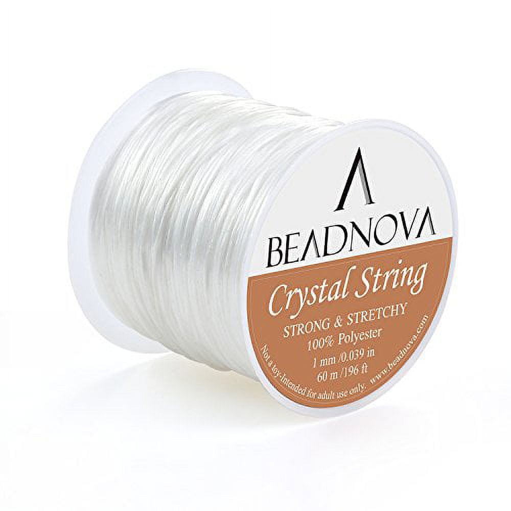 DEZIINE 10 Rolls Elastic Crystal Stretch Polyester Thread Beading String  Cord - 10 Rolls Elastic Crystal Stretch Polyester Thread Beading String  Cord . shop for DEZIINE products in India.