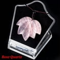 thumbnail image 1 of Beads Chakra Crystal Maple Leaf Pendant Rope Necklace Stone Quartz Healing Reiki, 1 of 9
