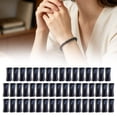 thumbnail image 1 of Beads For Jewelry Making Flat Tube Craft Beads Smooth Polished Loose Beads For DIY Bracelet Necklace Earring (12mm-50Pcs), 1 of 9