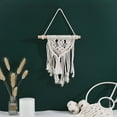 thumbnail image 1 of Beads to Hang in Doorway Fashion Wall Hanging Woven Wall Hanging Modern Bohemian Tapestry Boho Room Decor For Bedroom Home Decor Vintage Drinking Happy, 1 of 4