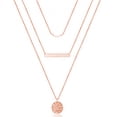 thumbnail image 1 of Beads pendant accessories metal strip, layered metal stacking, 1 of 5