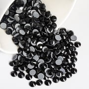 Beadsland 1440pcs Hotfix Rhinestones for Crafts Black, SS20, 4.6-4.8mm