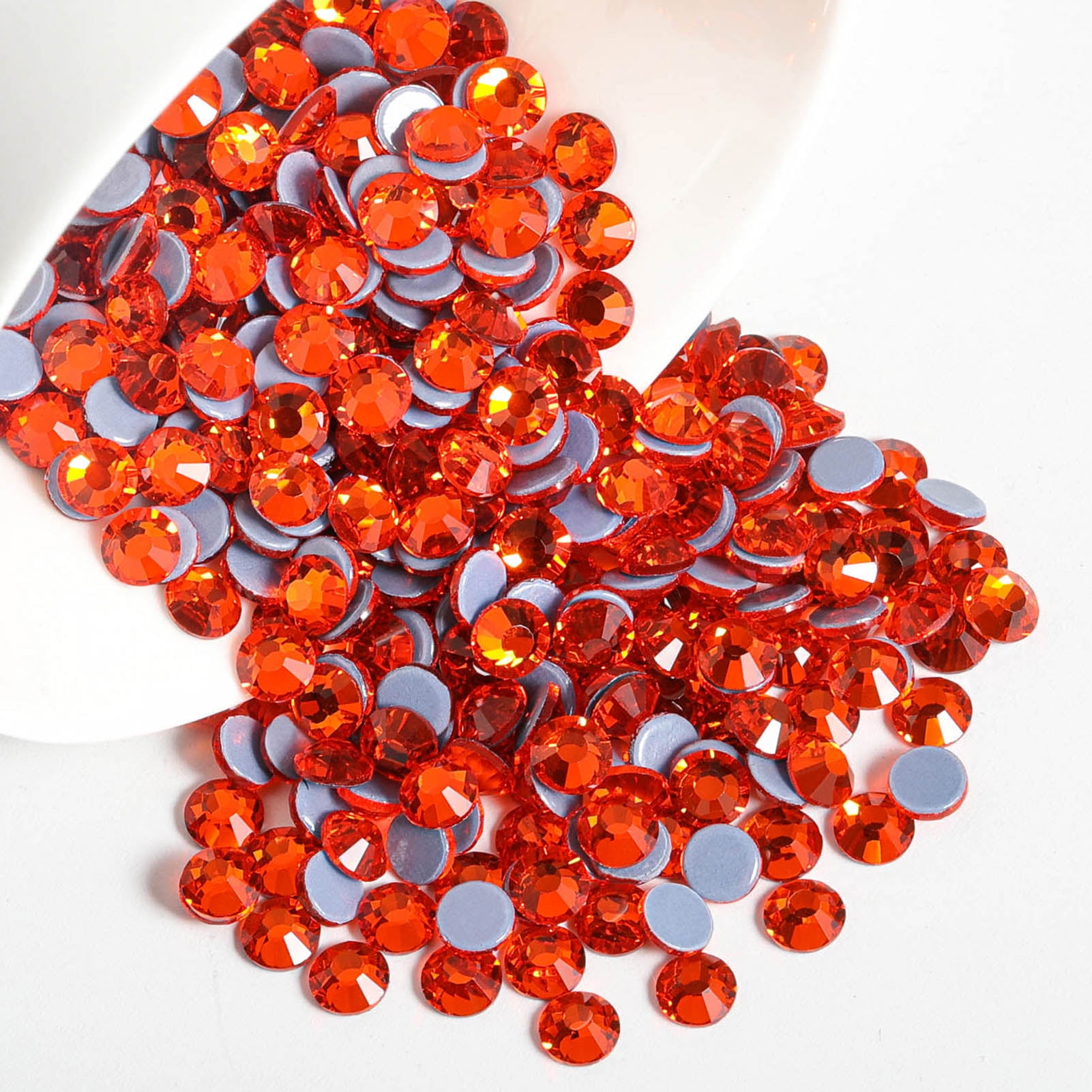 Beadsland 1440pcs Hotfix Rhinestones for Crafts Orange, SS20, 4.6-4.8mm ...