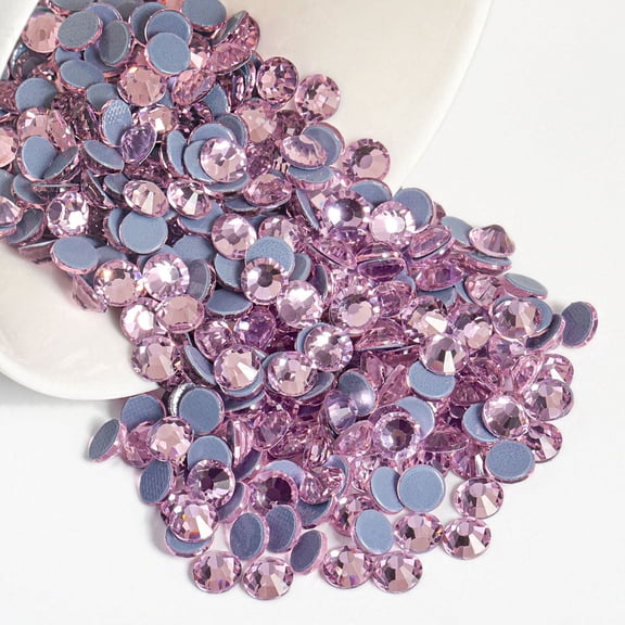Beadsland 2880pcs Hotfix Rhinestones for Crafts Lightpink, SS10, 2.7-2.9mm