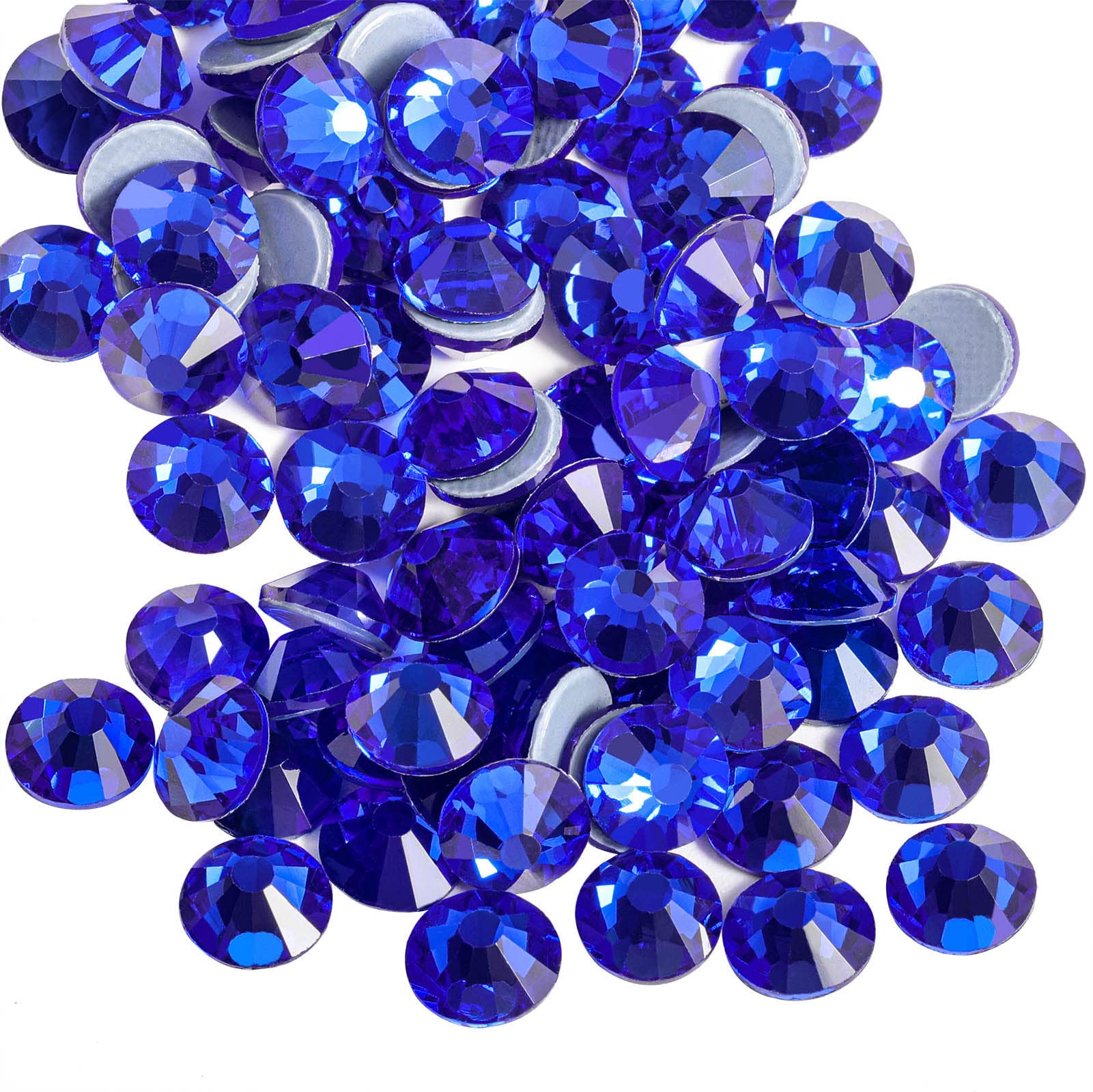 Beadsland Hotfix Rhinestones, 288pcs Crystal Rhinestones for Crafts