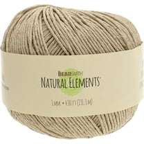 The Beadsmith 100% Hemp Cord – Natural Color – 1mm, 430 Foot Spool, 20LB Test Strength