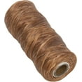 thumbnail image 1 of The Beadsmith Artificial Sinew – Waxed Polyester Cord, Medium Brown, 5-Ply, 1 oz, 33 yds / 98 ft, 1 of 7