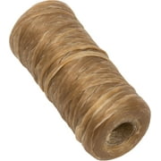 The Beadsmith Artificial Sinew   Waxed Polyester Cord, Natural Color, 5-Ply, 1 oz, 33 yds / 98 ft