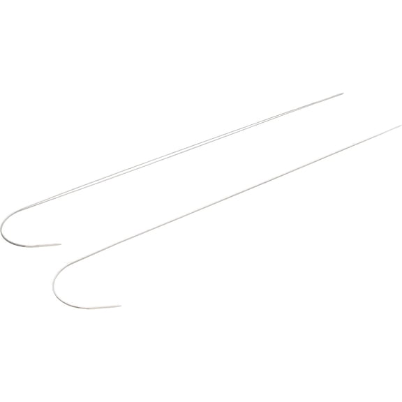 The Beadsmith Basic Elements Spin & String Needle, 4.25 inches (107.95mm), 2 Pieces per Pack, Quickly and Efficiently Load Beads onto Your Thread, Works Best with 15/0  11/0 Seed Beads