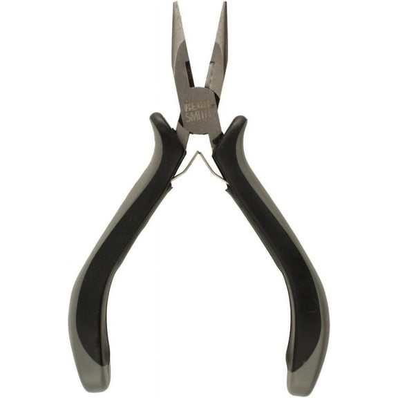 The Beadsmith Chain Nose Pliers with Cutter – Economy Series – 5 inches (127mm) – Comfortable Ergonomic Grip with Double-Leaf Springs and Polished Steel Head – Tool for Jewelry Making