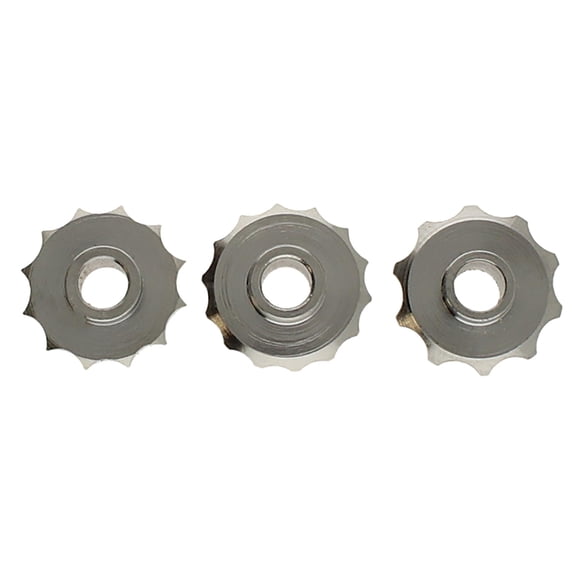 The Beadsmith Create Recklessly Replacement Wheels  To Be Used with The Overstitch Wheel System  Wheel Sizes Are 5, 6 & 7 Holes Per Inch  Marks Leather, Fabric and Paper  Evenly Marks Spacing