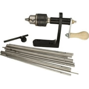The Beadsmith EZ Coiler Pro - Wire Elements   Includes Mountable Base, 9 Mandrels, Chuck Key, Instructions, and a Storage Case   Create Jump Rings, Coiled Beads, Beaded Coils, and Spirals