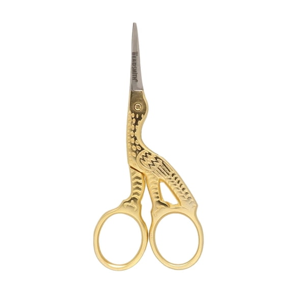 The Beadsmith Embroidery Scissors 3.5 Inches Long Compact Size Precision Tips for Tight Spaces Use for Threads, Textiles, Yarn, Cards, Art, Crafting, Needlework, Embroidery & Sewing