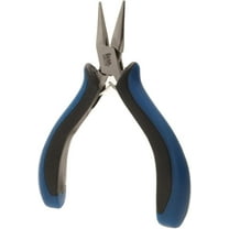 The Beadsmith Ergonomic Chain Nose Pliers - 5 inches (127mm) – Comfortable Ergonomic Grip, Double-Leaf Springs & Polished Steel Head – Extra-Fine Tips for Precision to Medium Level Work
