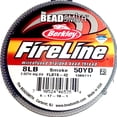 thumbnail image 1 of Beadsmith FIRELINE Beading Thread Crystal/Smoke 4LB 6LB 8LB 50 YRD/Spool, 1 of 1