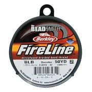 Beadsmith Fireline - Braided Bead Thread - Smoke - 50 Yards 8lb Test