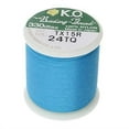 thumbnail image 1 of The Beadsmith KO Nylon Beading Thread, Turquoise Color, Japanese Pre-Waxed 100% Nylon, 330TEX, Tangle Resistant Knotting Cords, 50m /55 yds Spool, Use for Seed Bead Projects, Loom Work & Bead Weaving, 1 of 5