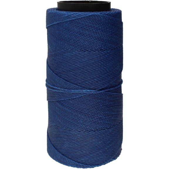 The Beadsmith Knot It Waxed Polyester Cord – Cobalt Color – 0.7mm Diameter – Light Wax, 144 Meters (472 Feet) Per Spool – Make Jewelry, Macrame, Friendship Bracelets and DIY Crafts