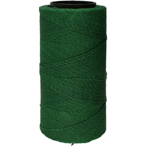 The Beadsmith Knot It Waxed Polyester Cord – Evergreen Color – 0.7mm Diameter – Light Wax, 144 Meters (472 Feet) Per Spool – Make Jewelry, Macrame, Friendship Bracelets and DIY Crafts