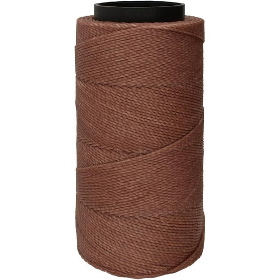 The Beadsmith Knot It Waxed Polyester Cord – Light Wine Color – 0.7mm Diameter – Light Wax, 144 Meters (472 Feet) Per Spool – Make Jewelry, Macrame, Friendship Bracelets and DIY Crafts